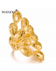 Wando Classic mogą bezpłatny rozmiar Phoenix złoty kolor pierścionki dla kobiet Ramadan arabski etiopski biżuteria upominki na i