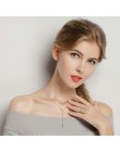 BAMOER autentyczne 100% 925 Sterling Silver niegrzeczny mały kot i serce Ring Finger dla kobiet srebro biżuteria prezent SCR104