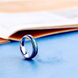 Ekskluzywny pierścionek kolor zmienny przez temperaturę magiczny pierścień dobry prezent