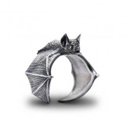 Elfin nowy Vintage regulowany Bat pierścienie moda śliczne Bat biżuteria Bradypus pierścień dla kobiet mężczyzn Anillos Mujer Wa