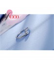 JEXXI 925 Sterling srebrny pierścień moda biżuteria w stylu Vintage pierścienie dla kobiet ślub zaręczyny prezenty na rocznicę B
