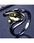 12 kolor unikalny tajemnicy kobiece dziewczyny Rainbow pierścień moda 14KT czarne złoto biżuteria czeski Vintage obrączki dla ko