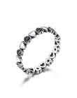 WOSTU 100% autentyczne 925 Sterling Silver 6 styl do układania w stos Party gwiazdy pierścienie dla kobiet oryginalne srebrne ma