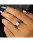 Tocona czeski antyczne srebro regulowane pierścienie fala dla kobiet stop metali otwarcia Surfer pierścień biżuteria Boho akceso