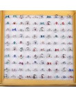 Trendy stopu cynku dziewczyny Anillos Imixlot oferta nowy biżuteria w kształcie serca sprzedaż hurtowa 10 sztuk dużo mieszane dz