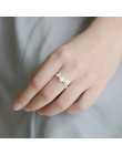 2017 New Arrivals czysta 925 Sterling Silver wesoły kwiat pierścienie dla kobiet regulowany rozmiar pierścień moda srebro biżute