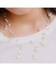 ASHIQI naturalne słodkowodne perła baroku naszyjnik z pereł kobiet 4-8mm 5 wiersze Bohemia Handmade biżuteria moda