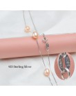 ASHIQI prawdziwe naturalna perła słodkowodna naszyjnik wisiorek dla kobiet z 925 Sterling Silver Chain moda biżuteria