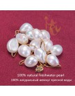 [Nimfa] 925 sterling silver biżuteria biżuteria – naturalne perły biały barokowy pearl biżuteria naszyjnik wisiorek dla kobiet x