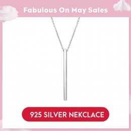 LicLiz Chic 925 Sterling srebrna belka wisiorek choker naszyjniki w stylu Punk nowy rok prezenty Fine Jewelry dla kobiet Collare