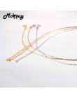 MoBuy 3 kolory dostępne 100% 925 srebrny łańcuch 18 cali 45 CM Link Chain z rozszerzonym łańcuchem do biżuterii dla mężczyzn i k