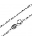 JewelryPalace 925 Sterling srebrny łańcuch dla kobiet/dziewczyny 100% prawdziwej naszyjniki klasyczne podstawowe karabińczyk biż