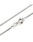 JewelryPalace 925 Sterling srebrny łańcuch dla kobiet/dziewczyny 100% prawdziwej naszyjniki klasyczne podstawowe karabińczyk biż