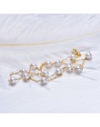 [YS] 18 K Gold 5-5.5mm biały naszyjnik z pereł chiny słodkowodne naszyjnik z pereł biżuteria
