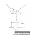 Krzyż i nieskończoność stałe 925 Sterling srebrny naszyjnik kobiet biżuterii najlepszy prezent na Boże Narodzenie dla pań (Lam H