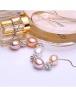ASHIQI 925 sterling silver wisiorek prawdziwe Multi ryżu naturalna perła słodkowodna naszyjnik dla kobiet biżuteria prezenty