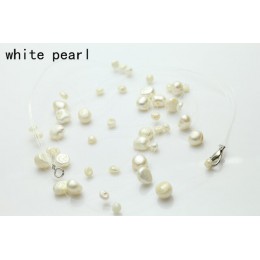 Prawdziwe naturalna perła słodkowodna naszyjnik ślubna dla kobiet, moda srebrny naszyjnik z pereł masa perłowa biżuteria