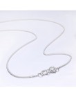 14 "-32" Slim cienki, czysty, 925 Sterling Silver korzystając z łączy z boku ograniczenia choker łańcuszek naszyjniki dla kobiet