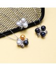 FENASY dzieła biżuteria Pearl naszyjnik, czeski 2017 biały czarny złoty perła biżuteria charm naszyjnik kobiety perła wisiorek A