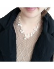 Oryginalna słodkowodne perły bransoletka wielowarstwowe naszyjnik z pereł kobieta, moda naturalne choker naszyjnik biżuteria dzi