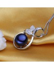 FENASY naturalne perły S925 Sterling srebrny liść naszyjnik dla kobiet czeski roślin Trendy cyrkonia naszyjnik cz prezent urodzi