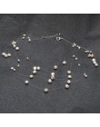 ASHIQI naturalna perła słodkowodna naszyjnik ręcznie perła baroku 5-wiersz 4-8mm czechy chokers naszyjniki dla kobiet moda