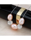 Lindo srebrny 925 prawdziwe naturalna perła słodkowodna naszyjniki dla kobiet moda ślubna cyrkon luksusowe biżuteria 3 kolory pe