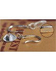 Hot moda biżuteria ze srebra próby 925 kolczyki kobiece kryształ z Swarovski nowa nazwa kobiety kolczyki bliźnięta mikro zestaw