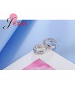 Jemmin moda 925 kolczyki sztyfty ze srebra wysokiej próby dla kobiet hojny New Arrival Party akcesoria z błyszczące kryształowe 