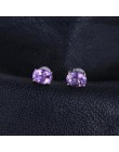 JewelryPalace owalne 1.4ct naturalny fioletowy ametyst Birthstone stadniny kolczyki czysta 925 Sterling Silver Fine Jewelry dla 