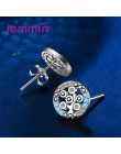 JEMMIN Trendy stadniny kolczyki 925 Sterling Silver kobiety rocznica spotkanie biżuteria prezenty hurtownie wysokiej jakości pop