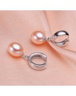 YIKALAISI 2017 100% naturalna perła słodkowodna sutd kolczyki 8-9mm perła biżuteria 925 sterling silver biżuteria dla kobiet naj