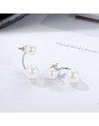 Specail Design kolczyki z pereł słodkowodnych wysokiej jakości srebro 925 stadniny kolczyki dla kobiet moda ślub zaręczyny preze