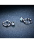 Hutang kamień Opal klipsy 925 Sterling Silver dzieła moda kamień biżuteria w stylu Vintage dla kobiet najlepsze wielki dar nowy