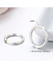 Prawdziwe 990 Sterling Silver koło pętli Slim mały niekończące się okrągłe kolczyki Huggie kolczyki dla kobiet dziewczyny dzieci