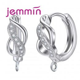 Jemmin nowy projekt mody Musical uwaga kolczyki ustalenia dla kobiet 925 Sterling srebrne kolczyki koła do biżuterii kolczyk Mak