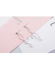 Hurtownie biżuteria proste moda elegancka gwiazda dla kobiety prezent Pearl 925 Sterling Silver długi frędzel kolczyki na sztyft