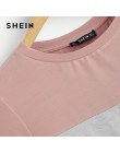 Bawełniany modny t-shirt damski młodzieżowy dziewczęce wielokolorowy z krótkim rękawem zabudowany pod szyję