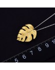 Lotus zabawy majątek 925 Sterling Silver ręcznie grzywny biżuteria kreatywny liście Monstera projekt wisiorek bez naszyjnik dla 