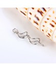 CLUCI 3 sztuk 925 Sterling Silver życzenie Pearl Cage Charms wisiorek biżuteria na prezent dla kobiet moda Twisted srebro 925 pe