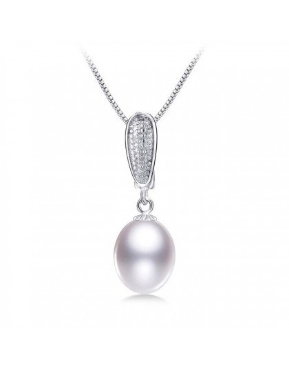 45 cm srebrny 925 naszyjniki dla kobiet elegancki 5A naturalna perła słodkowodna biżuteria najniższa cena Sterling Silver wisior
