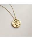 925 sterling srebrny barokowy lion naszyjnik kobiet złoty okrągły sen barokowy konstelacji naszyjnik dla kobiet barokowy urok bi