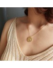 925 sterling srebrny barokowy lion naszyjnik kobiet złoty okrągły sen barokowy konstelacji naszyjnik dla kobiet barokowy urok bi