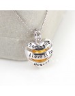 CLUCI 3 sztuk 925 srebro Hollow Charms zawieszki biżuteria w pamięci kogoś, kto srebrny 925 serce wisiorek życzenie perła medali