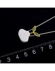 Lotus zabawy majątek 925 Sterling Silver naturalne awenturyn ręcznie grzywny biżuteria wiosna w powietrzu liść wisiorek bez łańc