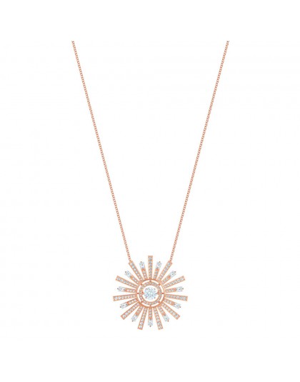 SWA RO moda urok 2019 nowy SUNSHINE naszyjnik panie Gorgeous olśniewający kryształ, aby wysłać mama dziewczyna luksusowa biżuter