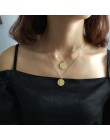 925 srebro konstelacji naszyjnik złoty okrągły barokowy konstelacji dziewczyna rysunek wisiorek naszyjnik dla kobiet urok biżute
