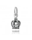 FAHMI 925 Sterling silver wstążka perła Charms korona buty z kryształkami oryginalny kolokacji bransoletki i bransoletki DIY biż