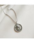 Jakości 925 sterling silver anioł stróż wisiorki naszyjnik wizerunek rysunek projekt dziki naszyjnik dla kobiet moda fine jewelr