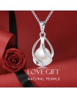 Cauuev oryginalne 100% naturalna perła słodkowodna biżuteria Hot sprzedaży 925 Sterling Silver wisiorek naszyjnik prezent dla ko